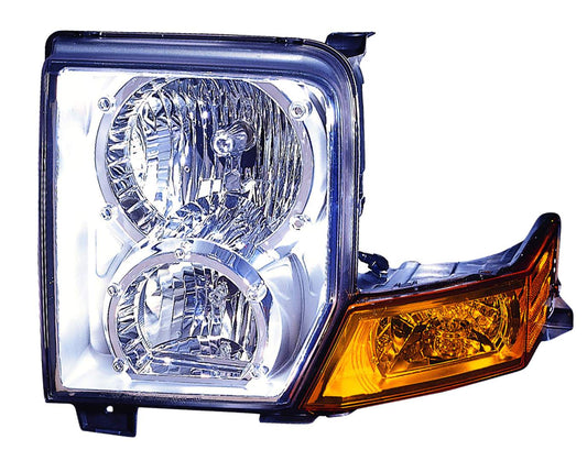 Head Lamp Lh Halogen Hq - Jeep Commander 2006-2010