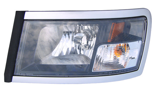 Head Lamp Lh W/Black Bezel - Dodge Dakota Pickup 2005-2010 | Ram Dakota-Ram 2011 | Mitsubishi Raider 2006-2009
