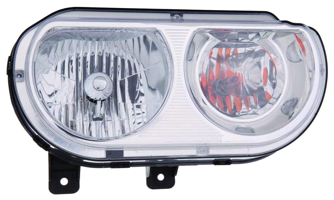 Head Lamp Rh Halogen Hq - Dodge Challenger 2008-2014