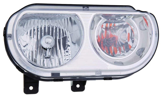 Head Lamp Rh Halogen Hq - Dodge Challenger 2008-2014