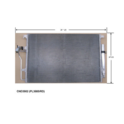 Condenser (3902) - Dodge Van Dodge Sprinter 2007-2009