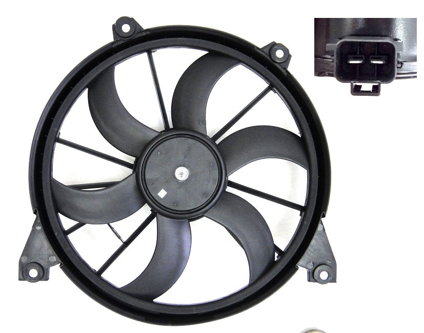 Radiator Fan Assy 3.5L W/Ac A/T Same As Ch3115160 And Ch3115173 - Dodge Journey 2009-2010
