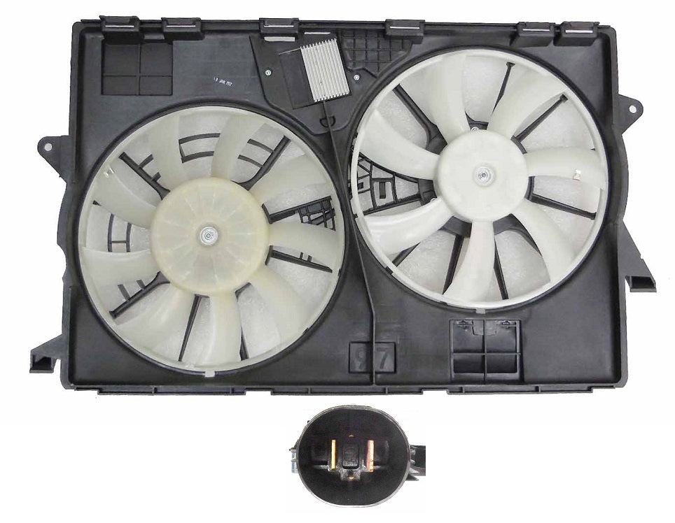 Cooling Fan Assy 2.4L Dual Fan Assy - Jeep Cherokee 2014-2018