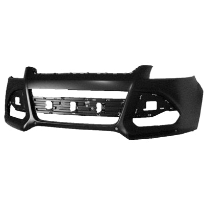 Bumper Fr Primed W/Sensor Hole W/Side Camera Sel/Titanium Models - Ford Escape 2013-2016