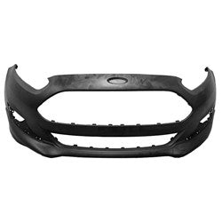 Bumper Fr Primed W/O Spoiler/Chrome Trim Exclude St Model - Ford Fiesta Sedan 2014-2019 | Ford Fiesta Hatchback 2014-2019
