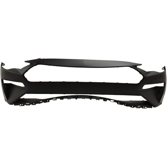 Bumper Fr Primed For Ecoboost / Gt W/ Open Grid Side Grilles W/O Sport Pkg - Ford Mustang Gt 2018-2023 | Ford Mustang 2018-2023