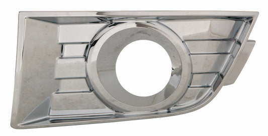 Fog Lamp Bezel Fr Lh Chrome Exclude 09-10 Sport - Ford Edge 2007-2010