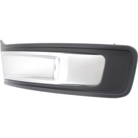 Fog Lamp Bezel Fr Lh Silver Black - Ford Flex 2013-2019