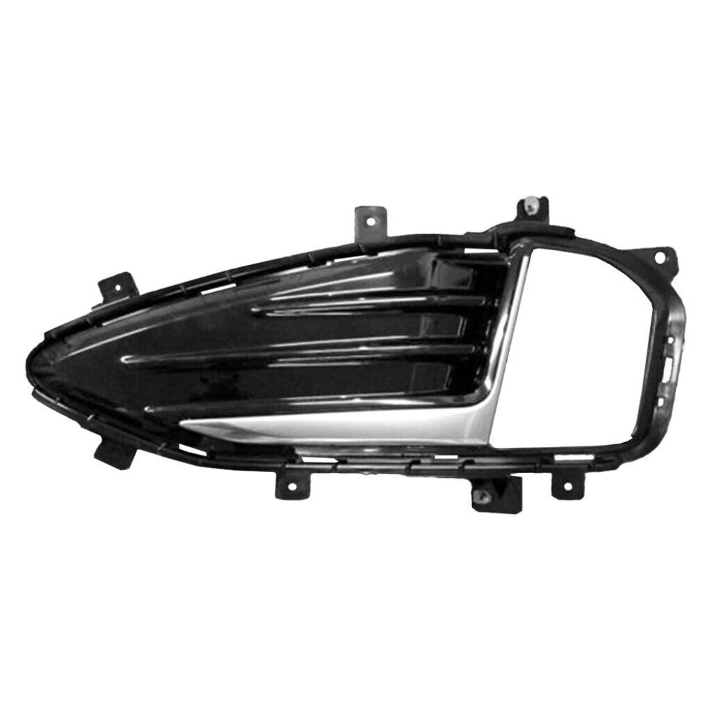 Fog Lamp Bezel Fr Lh Ptd Black W/Satin Aluminium Moulding St/ St-Line Model - Ford Edge St 2019-2023 | Lincoln Nautilus 1219-2123 | Ford Edge 2019-2023