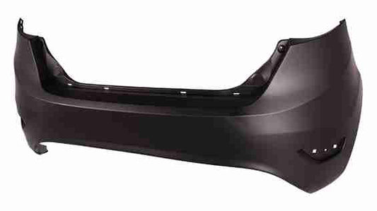 Bumper Rr Primed W/O Sensor Hole(But Marked To Cut) Exclude St Model - Ford Fiesta Hatchback 2011-2019