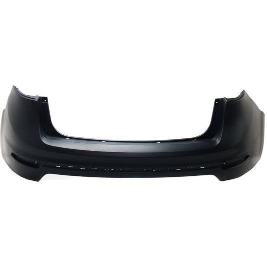 Bumper Rr Primed W/O Sensor Hole - Ford Fiesta Sedan 2014-2019