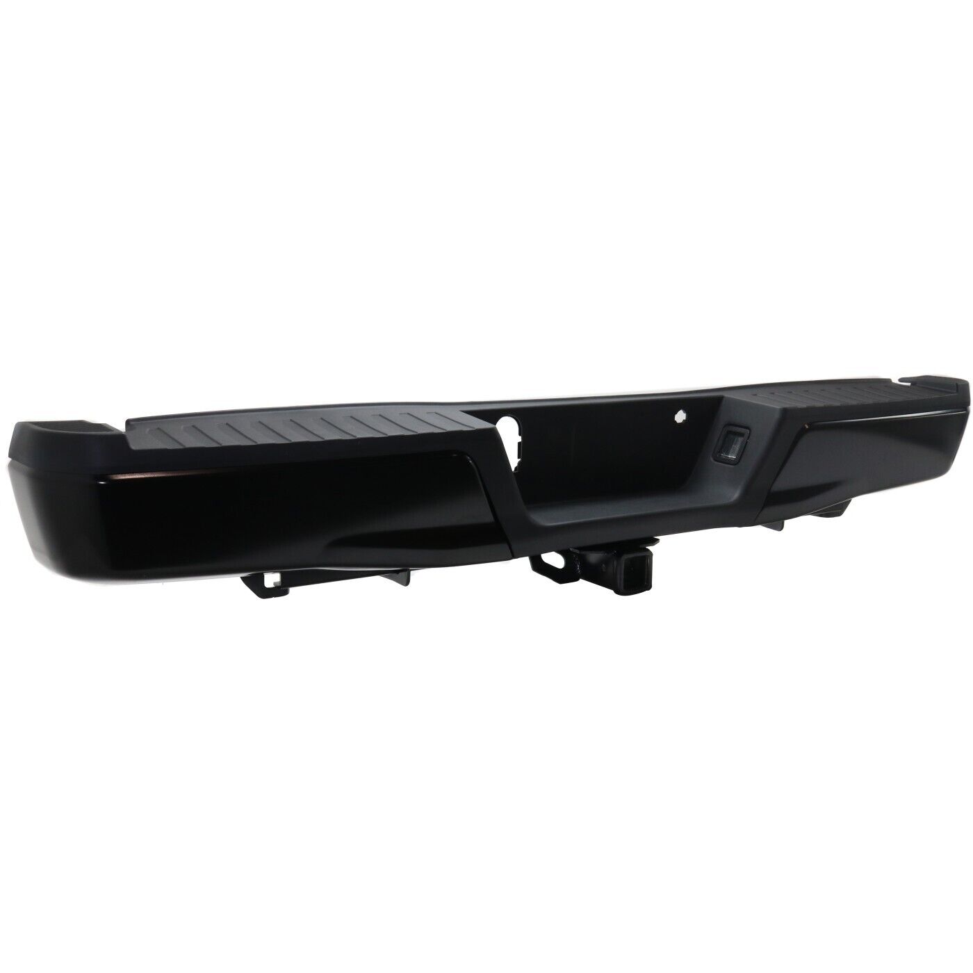 Bumper Rr Assy Black W/Black Pad W/Base Tow Hitch W/O Sensor - Ford Pickup F150 Police Responder 2018-2020 | Ford Pickup F150 2015-2020