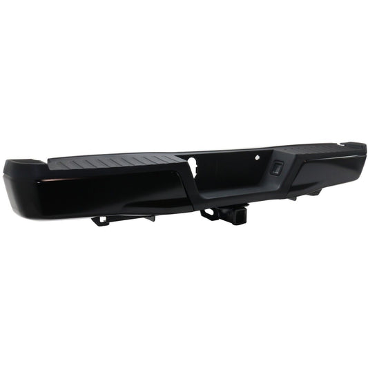 Bumper Rr Assy Black W/Black Pad W/Base Tow Hitch W/O Sensor - Ford Pickup F150 Police Responder 2018-2020 | Ford Pickup F150 2015-2020