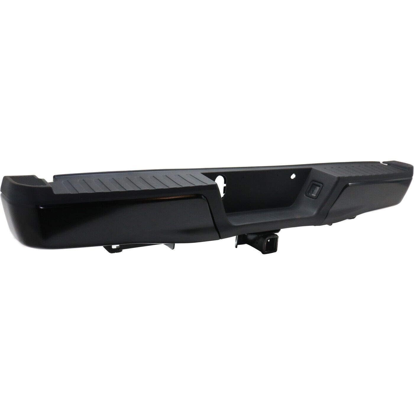 Bumper Rr Assy Black W/Black Pad W/Max Tow Hitch W/O Sensor - Ford Pickup F150 Police Responder 2018-2020 | Ford Pickup F150 2015-2020