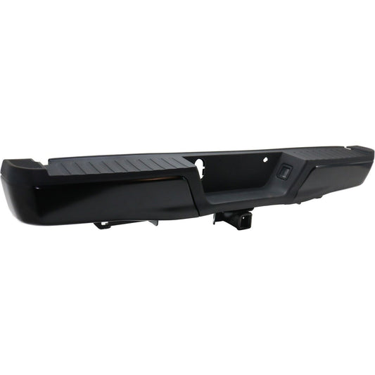 Bumper Rr Assy Black W/Black Pad W/Max Tow Hitch W/O Sensor - Ford Pickup F150 Police Responder 2018-2020 | Ford Pickup F150 2015-2020