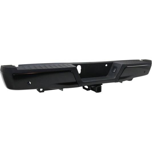 Bumper Rr Assy Black W/Black Pad W/Base Tow Hitch/Sensor - Ford Pickup F150 Police Responder 2018-2020 | Ford Pickup F150 2015-2020