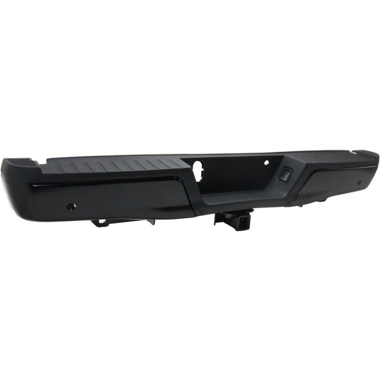 Bumper Rr Assy Black W/Black Pad W/Sensor/Max Tow Hitch - Ford Pickup F150 Police Responder 2018-2020 | Ford Pickup F150 2015-2020