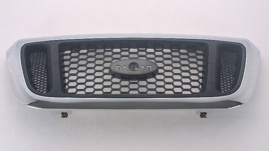 Grille Chrome Gray 4Wd - Ford Ranger Pickup 4Wd 2004-2005 | Ford Ranger Pickup 2Wd 2004-2005