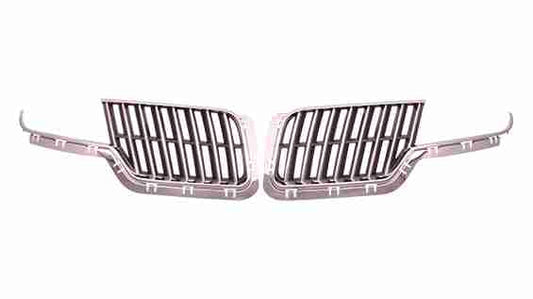 Grille Chrome Dark Gray Lh W/Sport Pkg - Lincoln Mkz 2010-2012