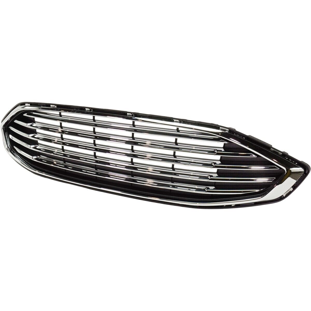 Grille Black W/5 Chrome Bars W/Chrome Frame W/O Sport - Ford Fusion Hybrid 2017-2018 | Ford Fusion 2017-2018 | Ford Fusion Energi 2017-2018