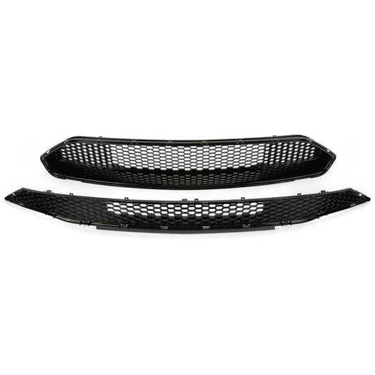 Grille Fr Ptd Black Honeycomb W/O Logo - Ford Mustang Gt 2018-2023
