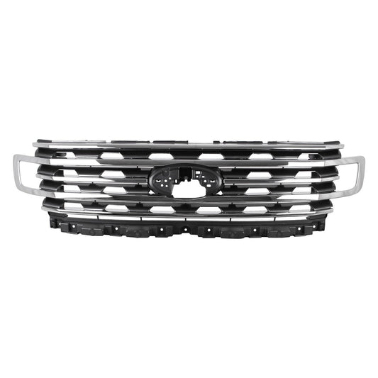 Grille Assy Chrome/Matte Black W/O Camera - Ford Expedition Max 2018-2019 | Ford Expedition 2018-2019