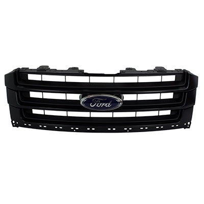 Grille Assy Chrome/Matte Black W/Camera W/O Stealth Edition Pkg Ltd/Max Ltd Model - Ford Expedition 2018-2021 | Lincoln Navigator L 2018-2021 | Lincoln Navigator 2018-2021