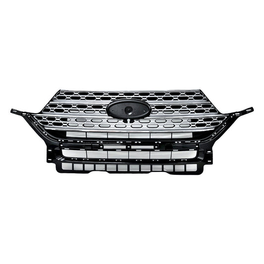 Grille Fr Ptd Silver W/Chrome Molding - Ford Explorer Limited 2020-2024 | Ford Explorer 2020-2024