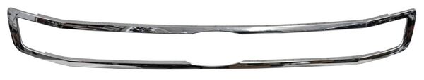 Grille Moulding Outer Center Frame Satin Aluminium Finish Platinum Edition Model - Ford Expedition 2018-2021 | Lincoln Navigator L 2018-2021 | Lincoln Navigator 2018-2021