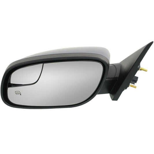 Door Mirror Lh Power Htd Ptm W/O Blind Spot W/Puddle Lamp Sel Model - Ford Taurus 2012-2019
