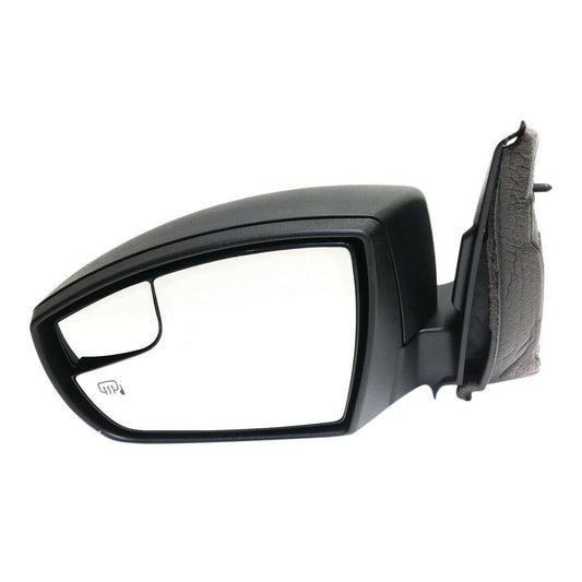 Door Mirror Lh Power Htd Textured Cover W/O Blind Spot/Signal - Ford Escape 2013-2016