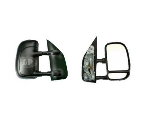 Door Mirror Rh Manual Textured Dual Glass Tow/Telescope Type - Ford Van E450 Super Duty 15-1921-24 | Ford Van E350 Super Duty 15-1921-24 | Ford Van Ford Econoline 2003-2014