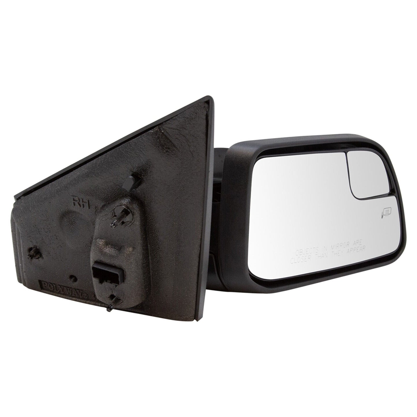 Door Mirror Rh Power Ptm W/Memory/Blind Spot W/O Signal/Puddle Lamp - Ford Edge 2011-2014