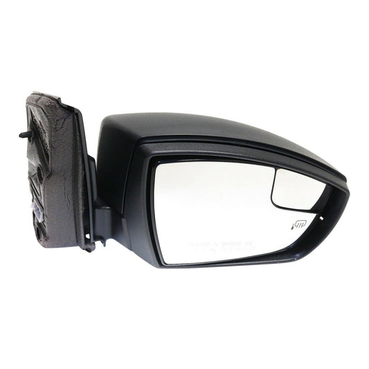 Door Mirror Rh Power Htd Textured Cover W/O Signal/Blind Spot - Ford Escape 2013-2016