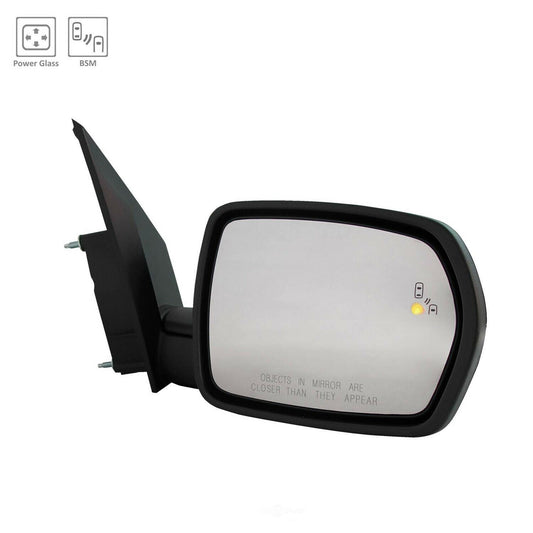 Door Mirror Rh Power Textured W/Blind Spot - Ford Edge 2018-2023