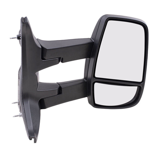 Door Mirror Rh Manual Textured W/Blind Spot/Long Arm - Ford Transit T-350Hd Cargo Van 2015-2019 | Ford Transit T-250 Cargo Van 2015-2019 | Ford Transit T-350 Cargo Van 2015-2019