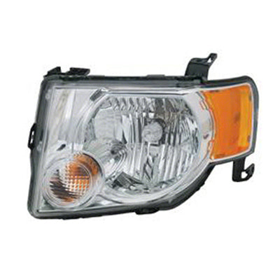Head Lamp Lh W/O App Pkg Hq - Ford Escape Hybrid 2008-2012 | Mercury Mariner 2008-2010 | Mercury Mariner Hybrid 2008-2010