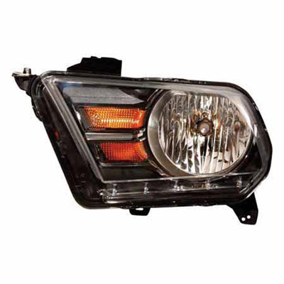 Head Lamp Lh Halogen Hq - Ford Mustang Gt 2010-2014