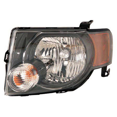 Head Lamp Lh W/Appearance Pkg W/Dark Bezel Hq - Ford Escape Hybrid 2008-2012 | Mercury Mariner 2008-2010 | Mercury Mariner Hybrid 2008-2010