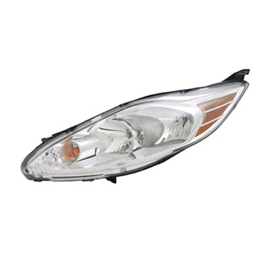 Head Lamp Lh W/O Appearance Pkg W/O Black Surround Hq - Ford Fiesta Sedan 2011-2013 | Ford Fiesta Hatchback 2011-2013