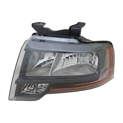Head Lamp Lh Reflector Type Black Out Hq - Lincoln Navigator 2010-2017 | Ford Expedition 2010-2017 | Ford Expedition El 2010-2017