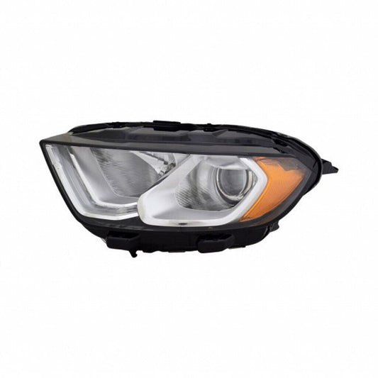 Head Lamp Lh Halogen Chrome Housing W/Drl Hq - Ford Ecosport 2018-2022