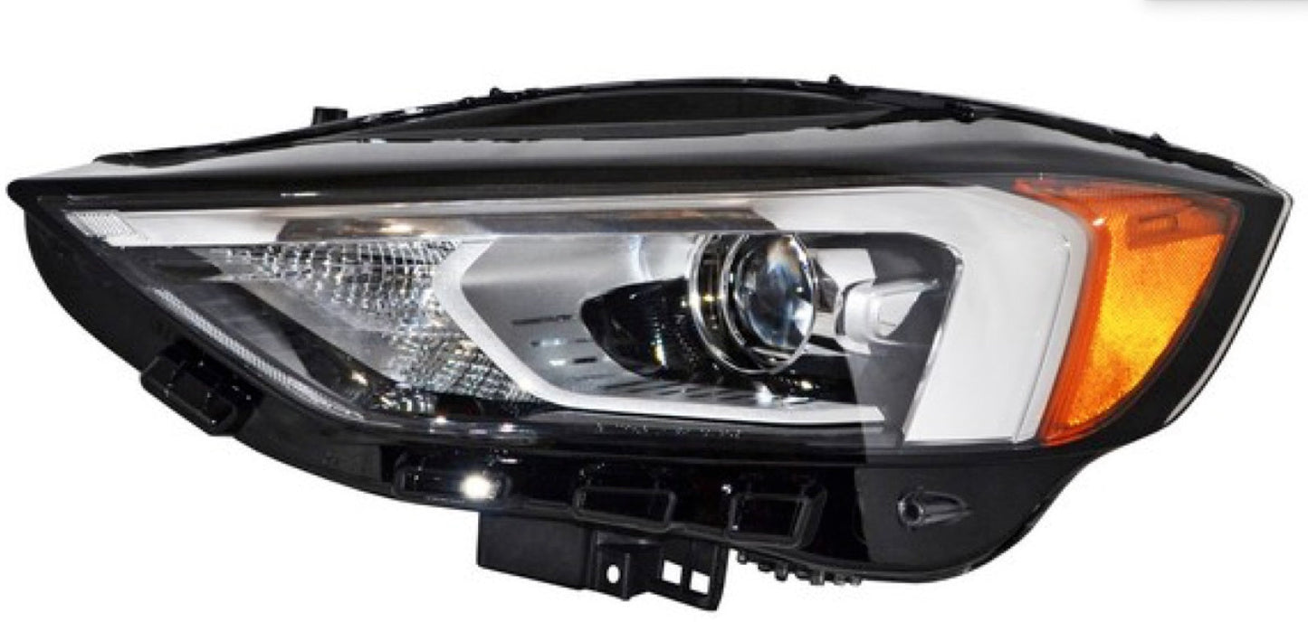 Head Lamp Lh Sel W/ Led Accent Lamp Fits Titanium W/O Adaptive Hq - Ford Edge 2019-2023