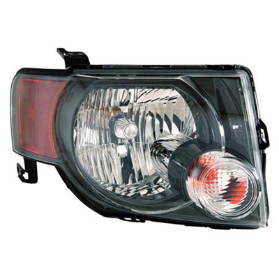 Head Lamp Rh W/Appearance Pkg W/Dark Bezel Hq - Ford Escape Hybrid 2008-2012 | Mercury Mariner 2008-2010 | Mercury Mariner Hybrid 2008-2010