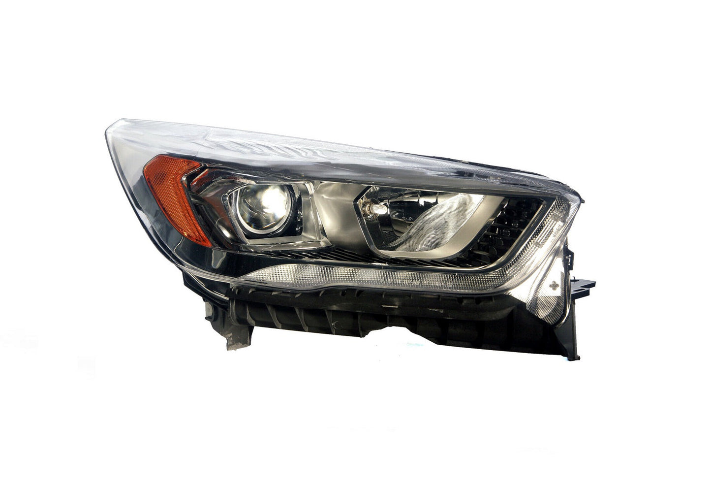 Head Lamp Rh Halogen W/Led Signature Lamps Hq - Ford Escape 2013-2019 | Ford Focus 2017 | Ford Transit Connect 2014-2020