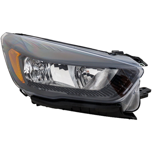 Head Lamp Rh Halogen W/Dark Housing Hq - Ford Escape 2013-2019 | Ford Focus 2017 | Ford Transit Connect 2014-2020