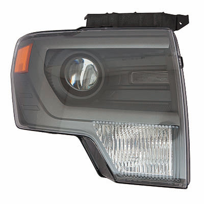 Head Lamp Lh Hid Svt Raptor Mdl Gray Trim Hq - Ford Pickup Ford F150 Svt Raptor 2010-2014