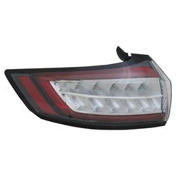 Tail Lamp Lh W/O Level 2 Trim Se/Sel Model - Ford Edge 2015-2018