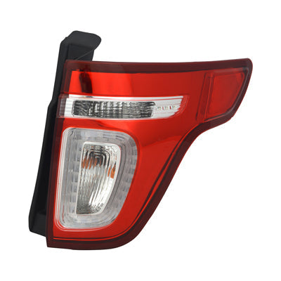 Tail Lamp Rh Red Lens W/Led Hq - Ford Explorer 2011-2015 | Ford Explorer Limited 2011-2015 | Ford Explorer Police Interceptor 2013-2015