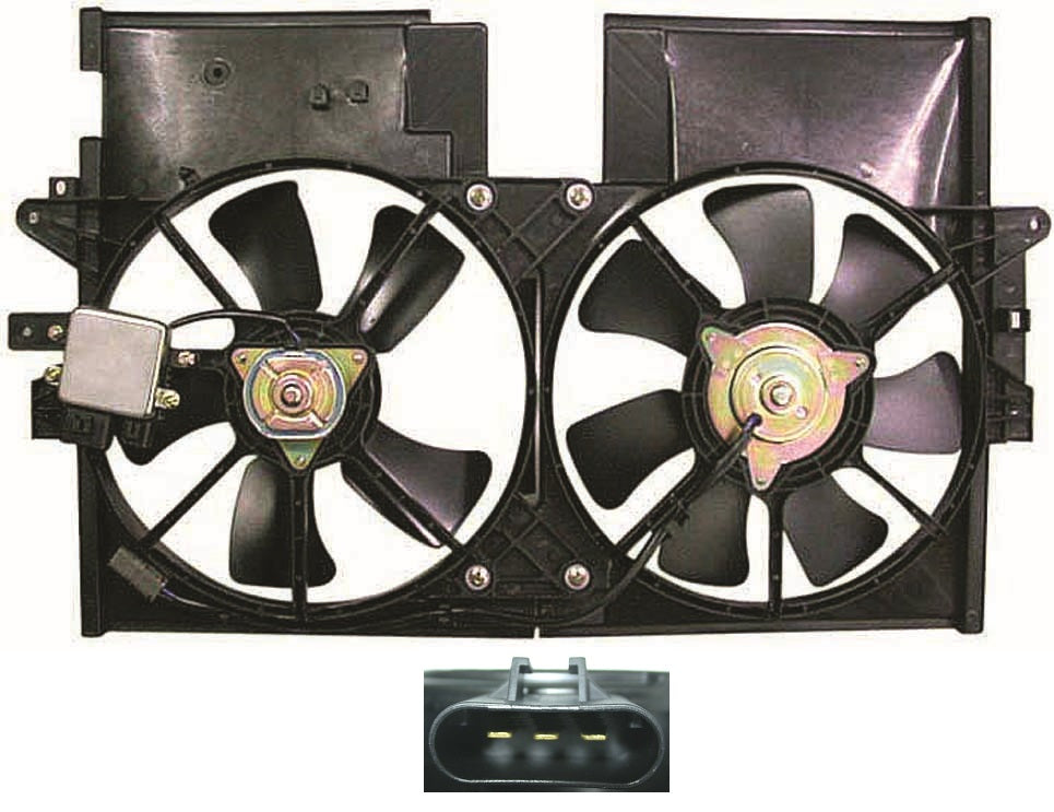 Cooling Fan Assy 2.3L - Ford Escape 2005-2006